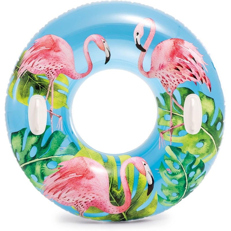 Intex - Transparent Swimming Ring Wet Set Collection 97 cm - 58263NP - Image 1
